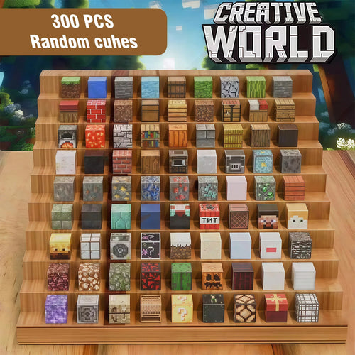 Magnetic Blocks-Build Mine Magnet World Set