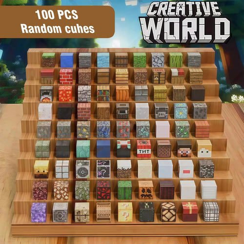 Magnetic Blocks-Build Mine Magnet World Set