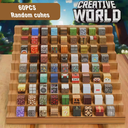 Magnetic Blocks-Build Mine Magnet World Set