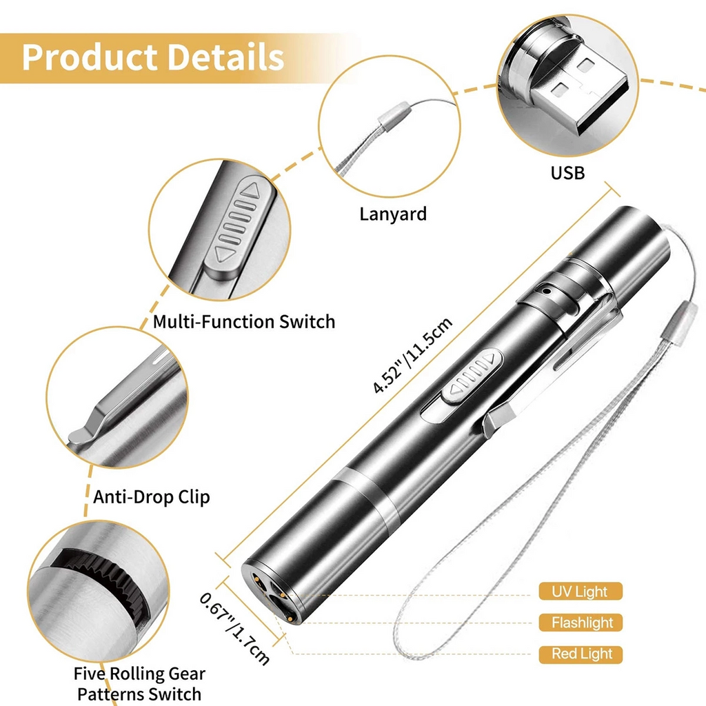 Cat Toys LED Laser and Blacklight