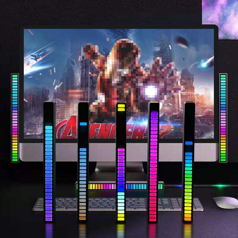 RGB Voice-Activated Pickup Rhythm Light